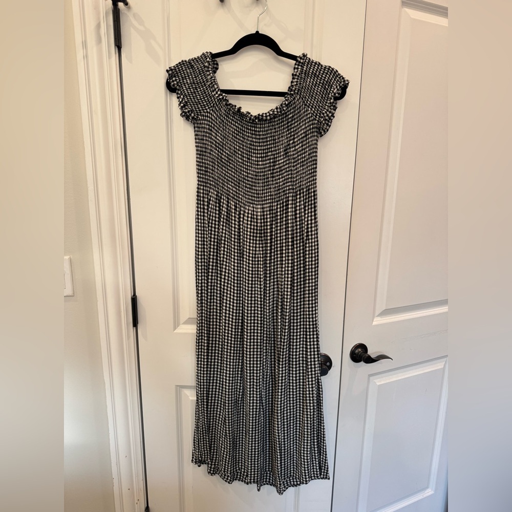 Bardot Gingham Midi Dress